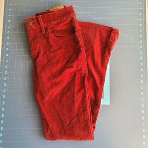 Red Corduroy Pants
